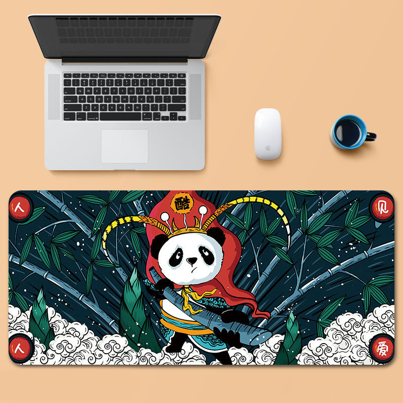 Oversized gaming mouse pad