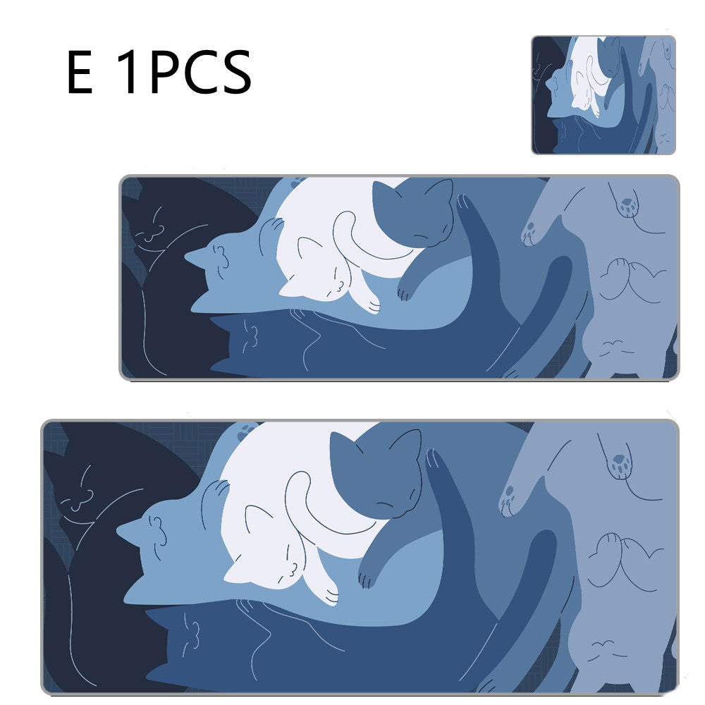 Personalized Minimalist Rubber Gaming Mouse Pad